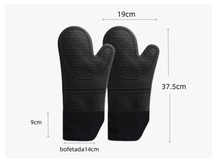 Foto 3 pulgar | Guantes de Silicón + Fundas para Ollas Xtellar 3 Pares