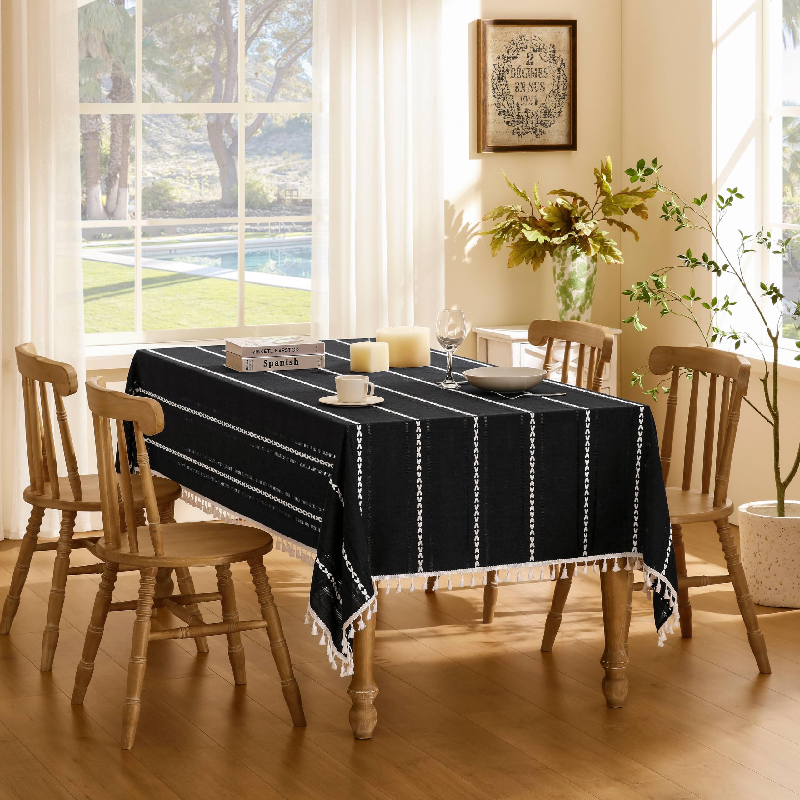 Foto 2 | Mantel Zeemart Estilo Bohemio de 152 x 305 cm-Venta Internacional
