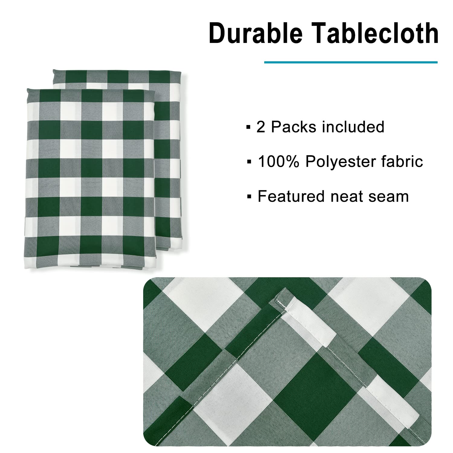 Foto 4 pulgar | Mantel Hiasan Impermeable 2 Unidades 152x259 Cm - Venta Internacional