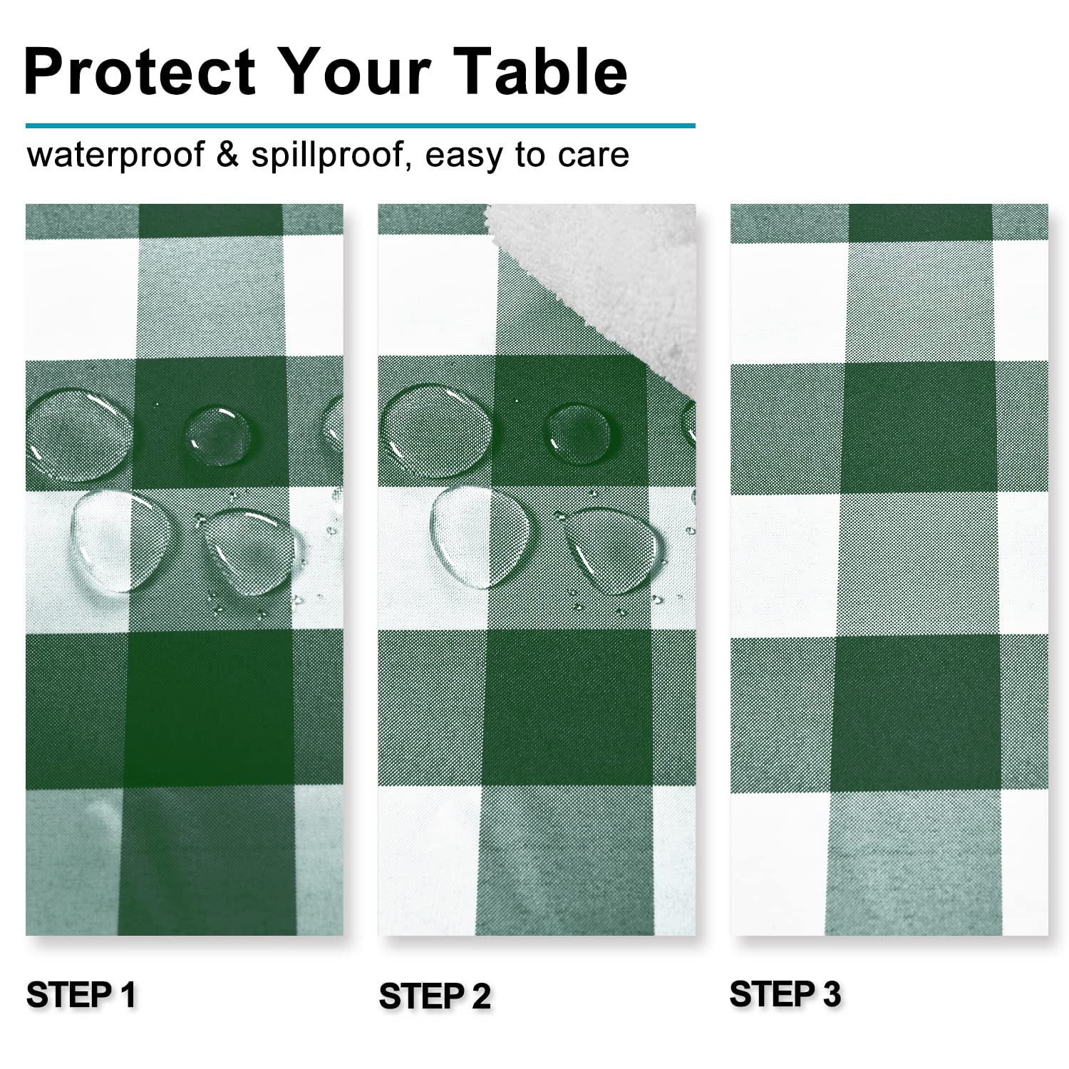 Foto 5 pulgar | Mantel Hiasan Impermeable 2 Unidades 152x259 Cm - Venta Internacional