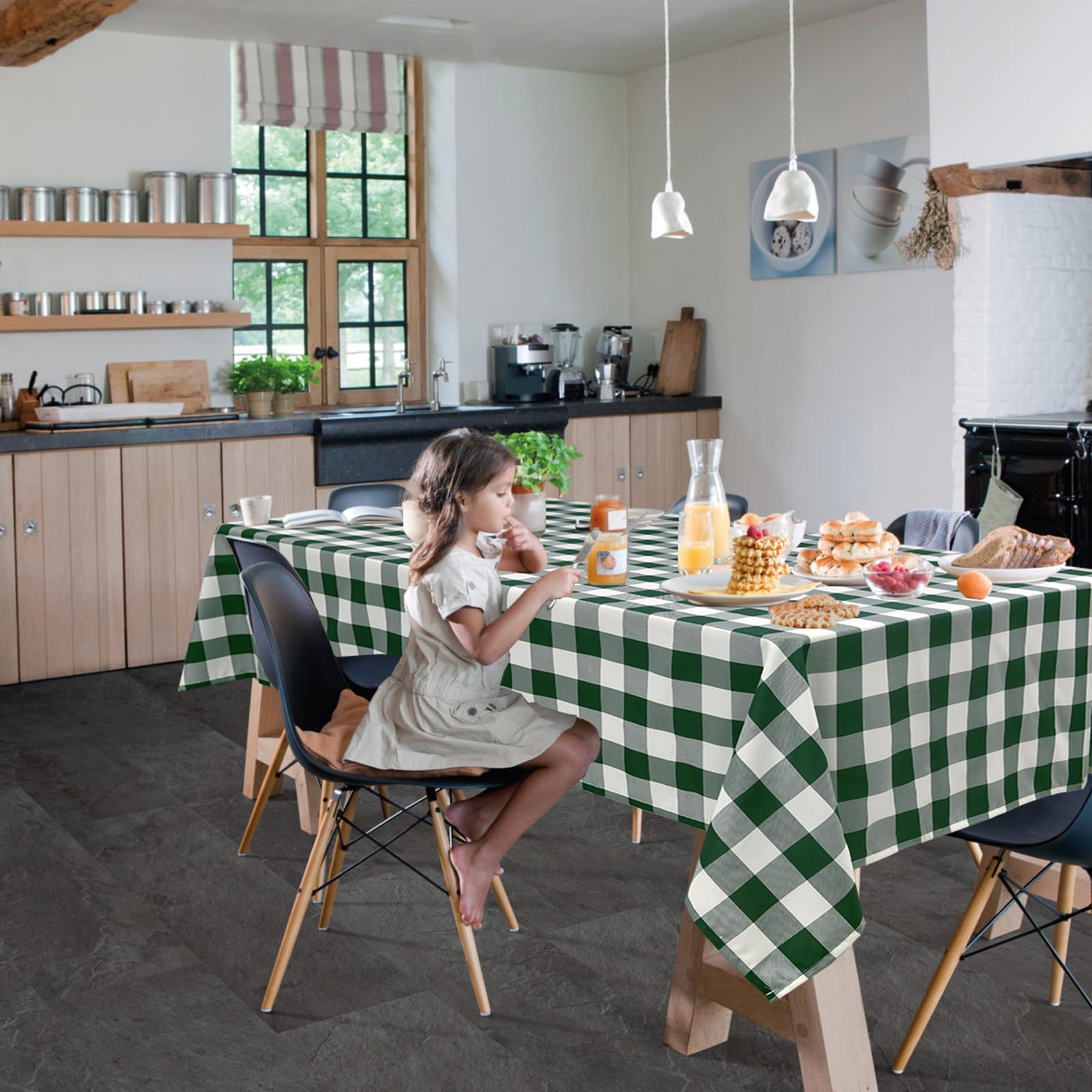 Foto 6 | Mantel Hiasan Impermeable 2 Unidades 152x259 Cm - Venta Internacional