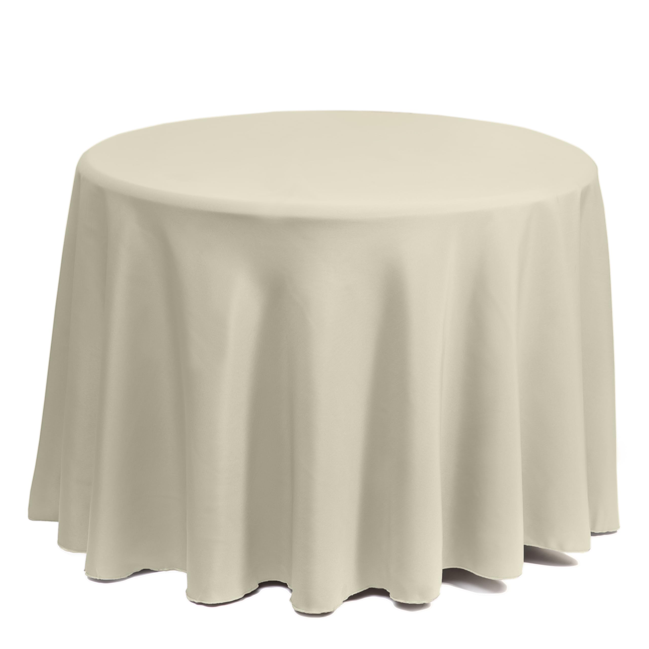 Foto 3 pulgar | Mantel Gee Di Moda, 70 Pulgadas, Color Marfil, Para Mesa Redonda De 60 A 120 Cm - Venta Internacional.