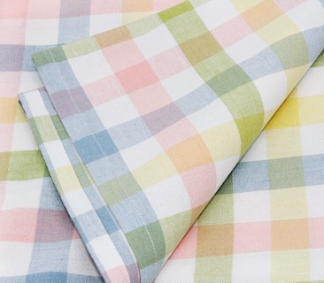 Foto 3 | Mantel Cotton Craft Countryside Gingham 152 Cm X 305 Cm, Color Amarillo - Venta Internacional.