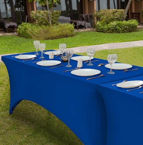 Foto 6 | Mantel Utopia Kitchen De 6 Pies De Elastano Azul Real, 200 G/m² - Venta Internacional.
