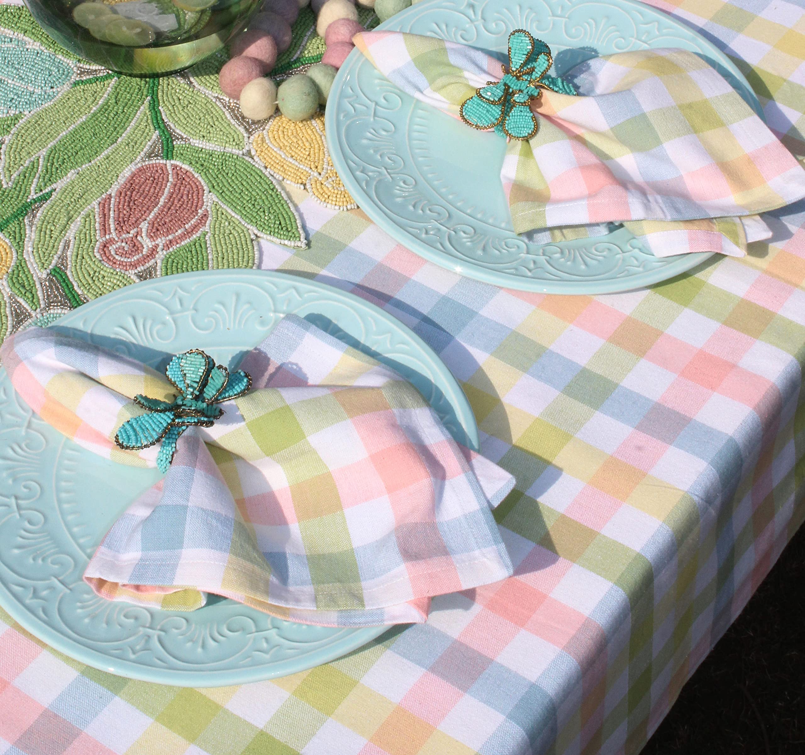 Foto 4 pulgar | Mantel Cotton Craft Countryside Gingham Buffalo 152 X 213 Cm - Venta Internacional.