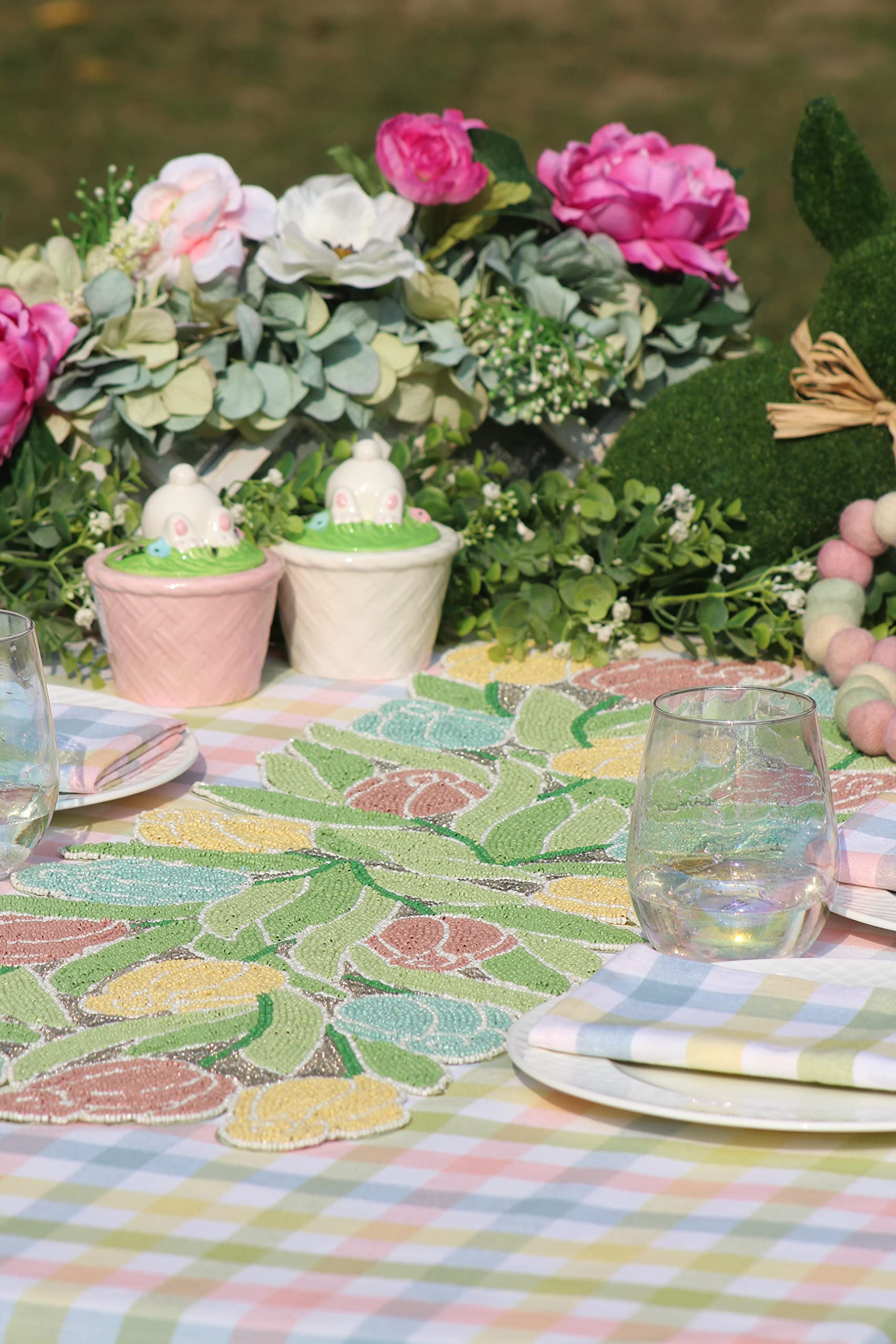Foto 5 pulgar | Mantel Cotton Craft Countryside Gingham Buffalo 152 X 213 Cm - Venta Internacional.