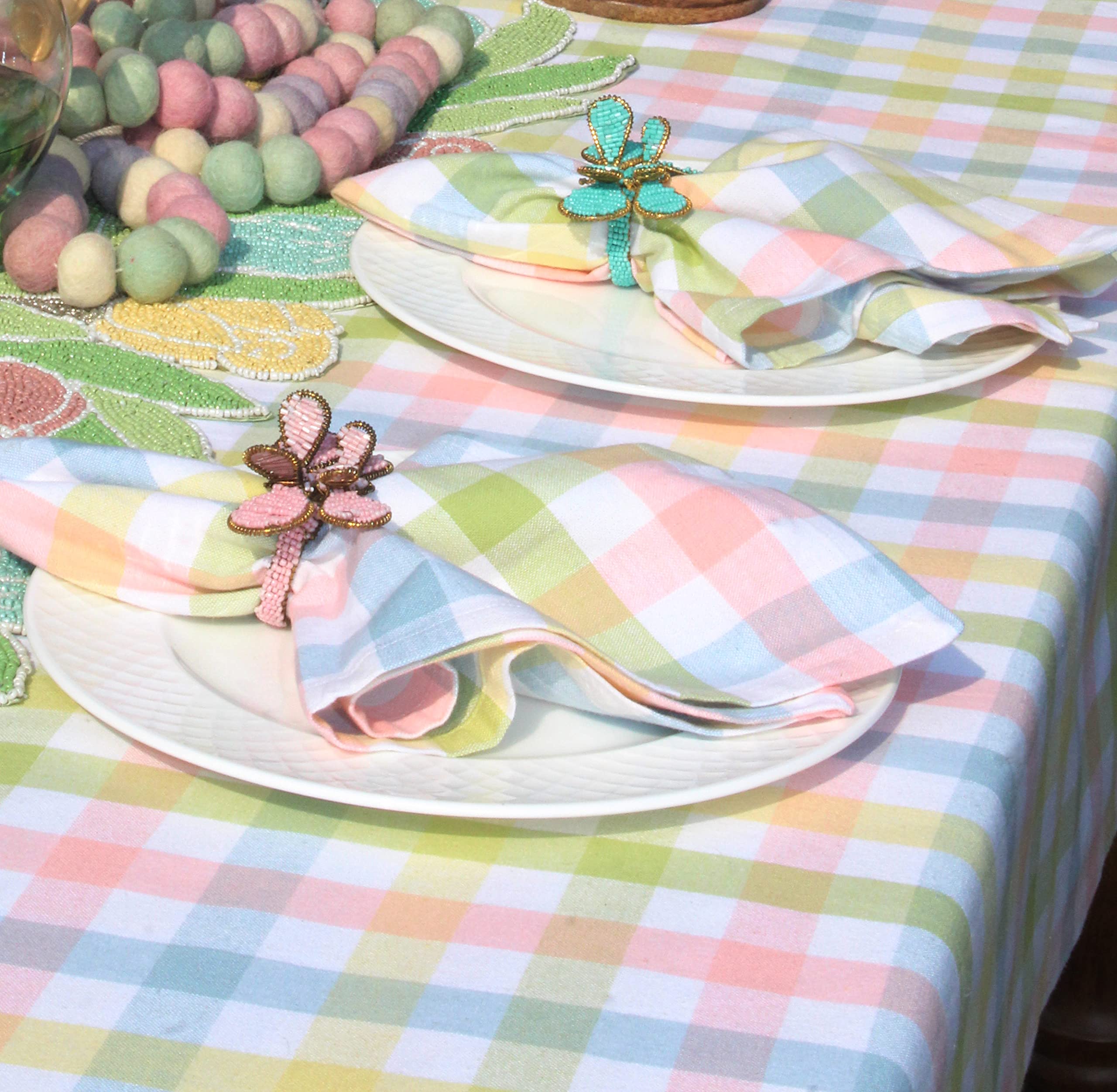 Foto 6 pulgar | Mantel Cotton Craft Countryside Gingham Buffalo 152 X 213 Cm - Venta Internacional.