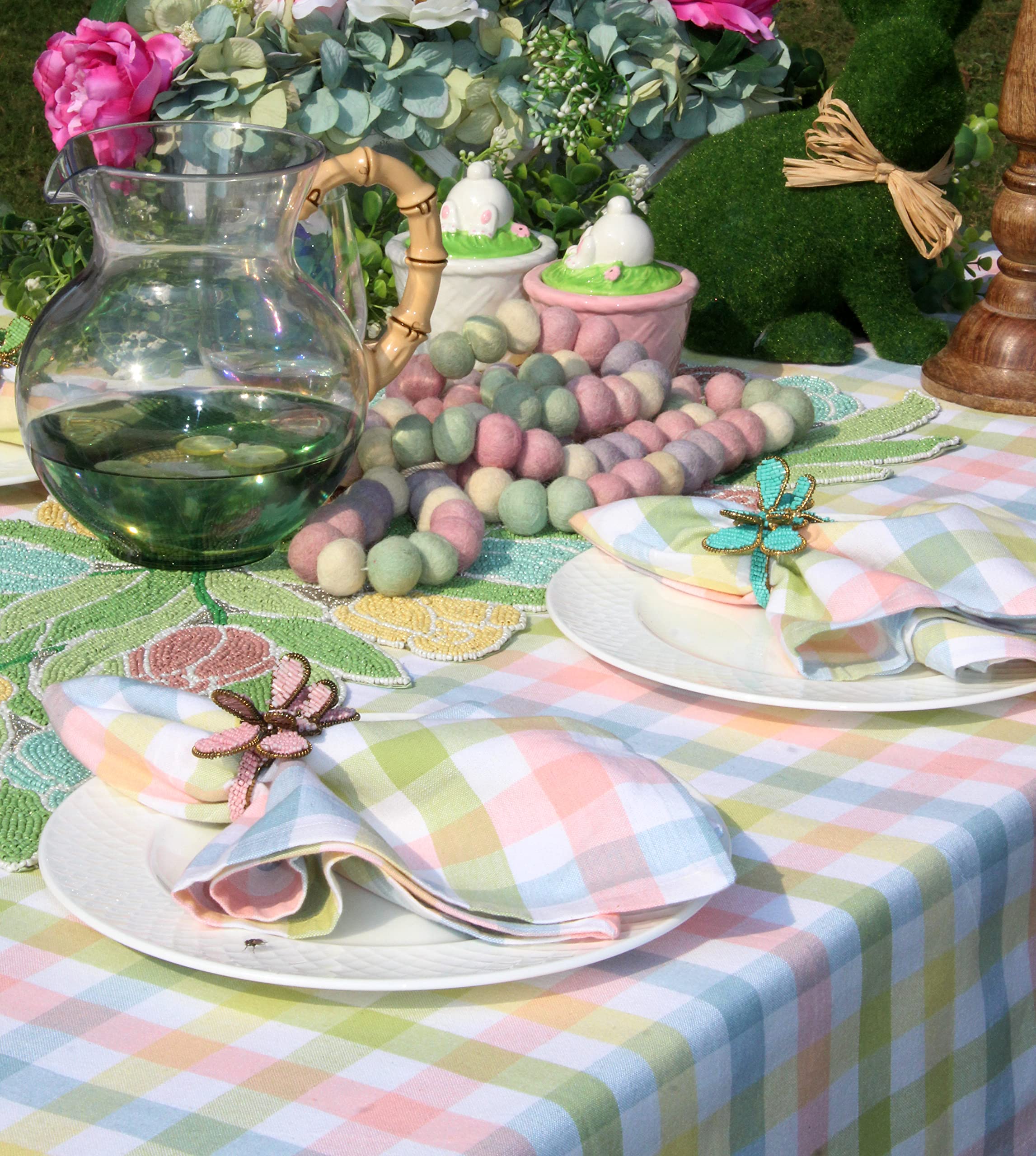 Foto 8 pulgar | Mantel Cotton Craft Countryside Gingham Buffalo 152 X 213 Cm - Venta Internacional.