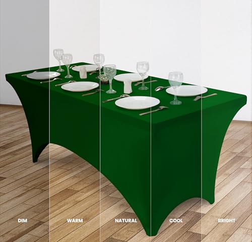 Foto 5 pulgar | Mantel Utopia Kitchen De Elastano De 6 Pies [1 Paquete, Verde Esmeralda] - Venta Internacional.