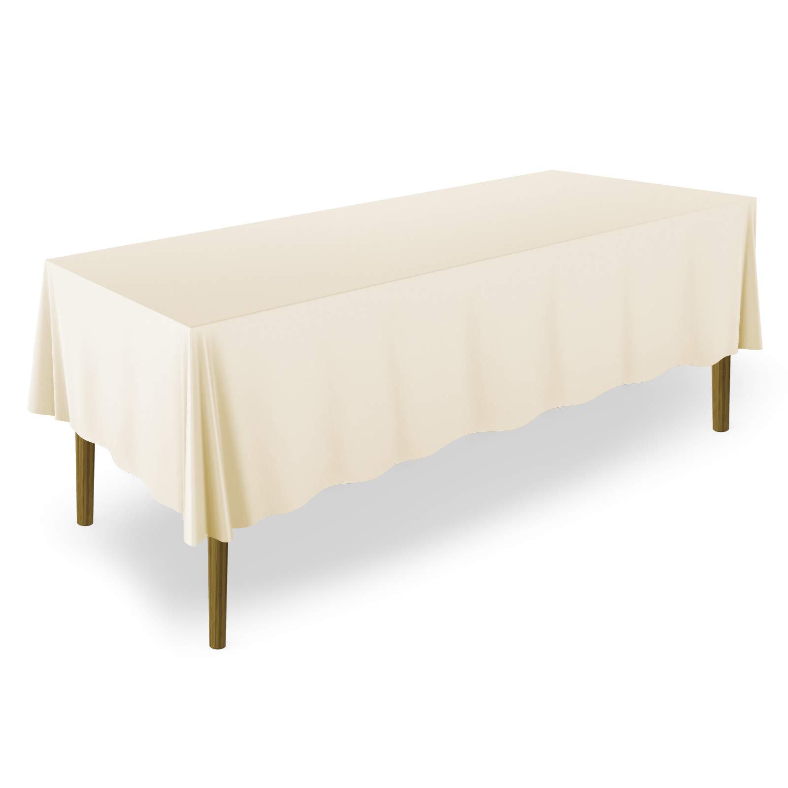 Foto 1 | Mantel Lann's Linens Premium 152 X 259 Cm Rectangular Marfil - Venta Internacional.
