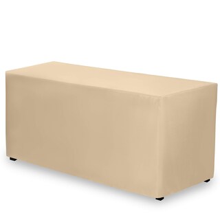 Foto 1 | Mantel Ajustado Gee Di Moda De 183 X 76 Cm, Color Beige, Para Mesa De 6 Pies - Venta Internacional.
