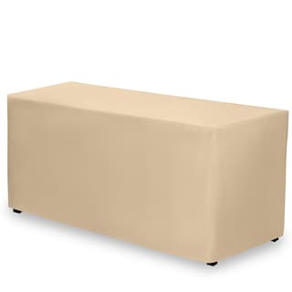 Foto 2 | Mantel Ajustado Gee Di Moda De 183 X 76 Cm, Color Beige, Para Mesa De 6 Pies - Venta Internacional.