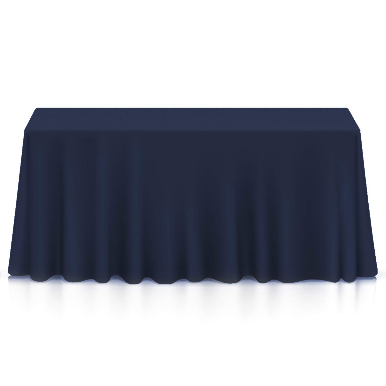 Mantel Lann's Linens Premium De 90 X 156 Cm, Rectangular, Color Azul Marino - Venta Internacional.