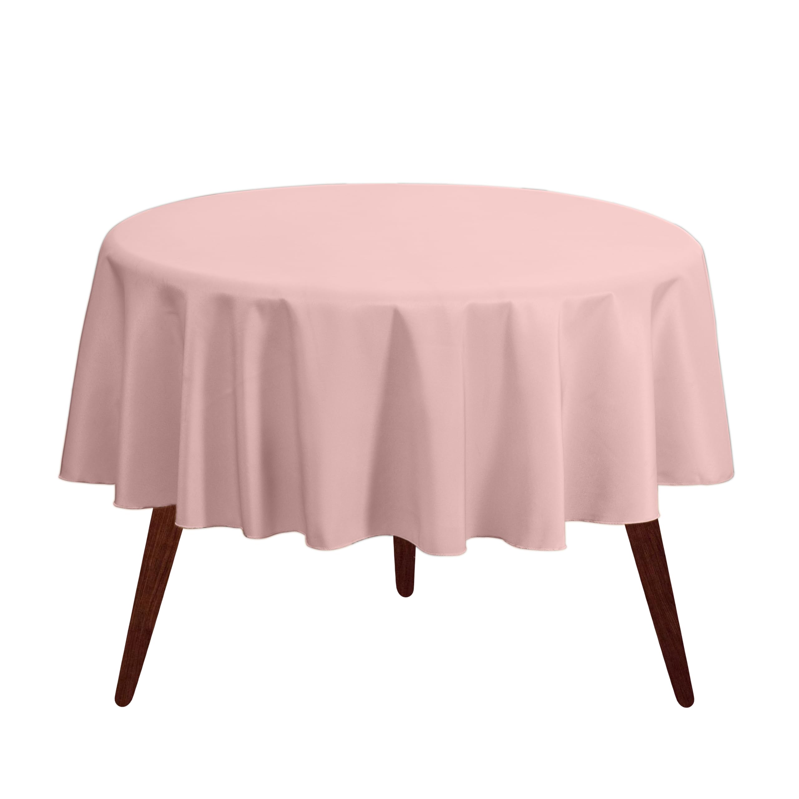 Mantel Redondo Gee Di Moda De 70 Pulgadas, Rosa, Para Mesa De 60 A 120 Cm - Venta Internacional.