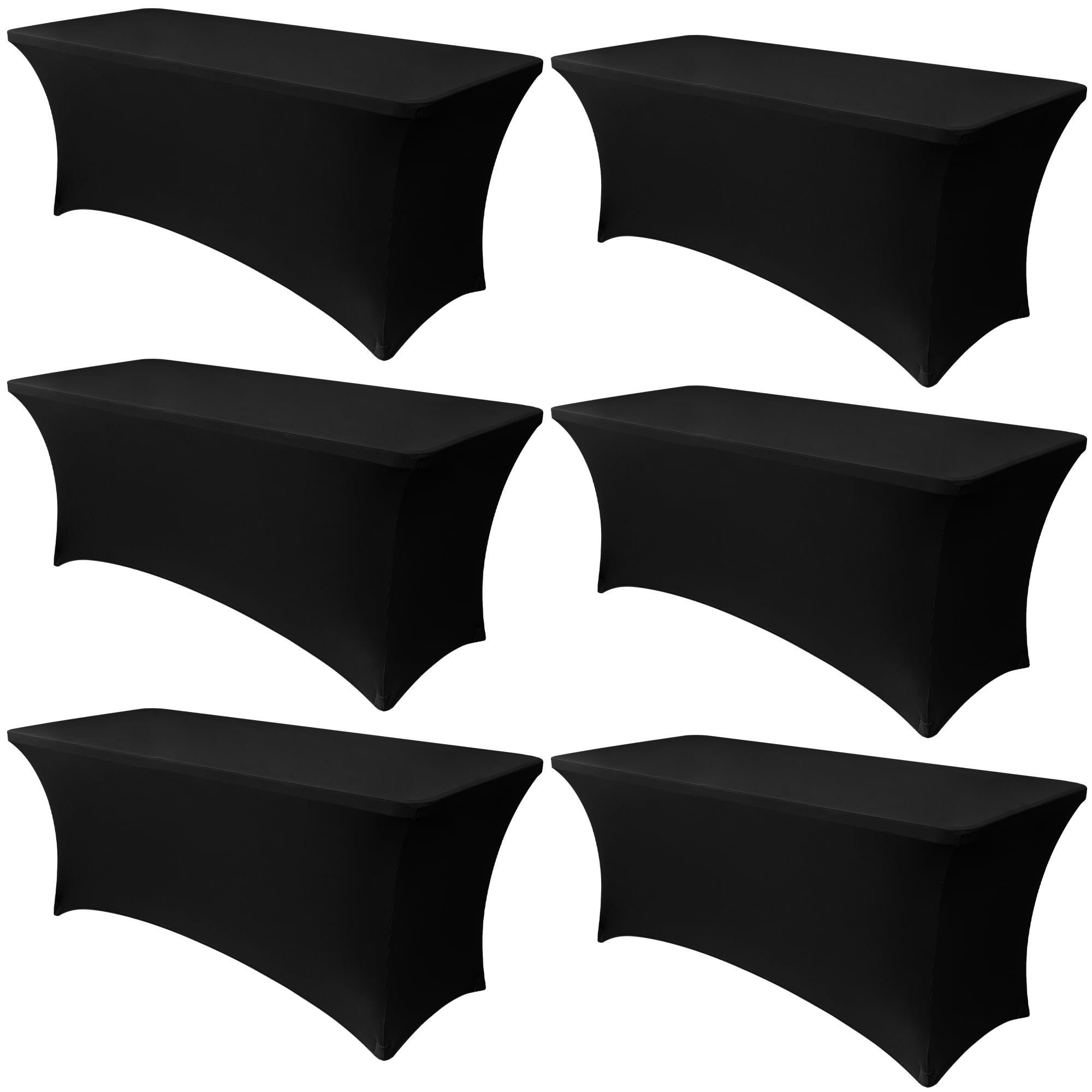 Foto 2 pulgar | Mantel Obstal Stretch Spandex De 6 Pies Para Mesas De 6 Pies - Venta Internacional.