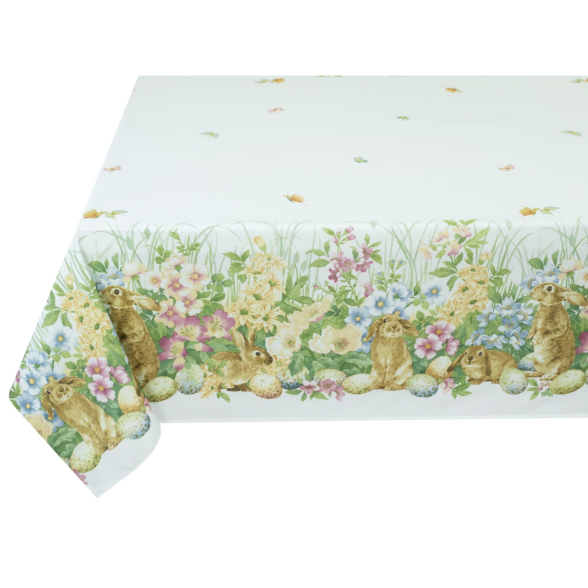 Foto 3 pulgar | Mantel Benson Mills Blooming Bunnies Para Pascua, 152 X 305 Cm - Venta Internacional.