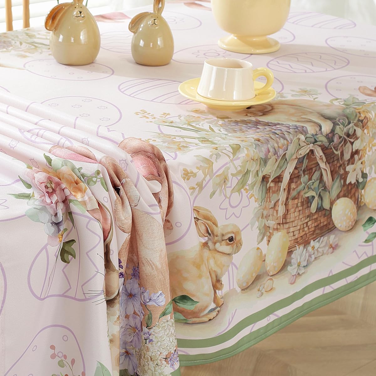 Foto 5 | Mantel Rectangular De Pascua Sastybale, 52 X 70 Cm, Tela Beige - Venta Internacional.