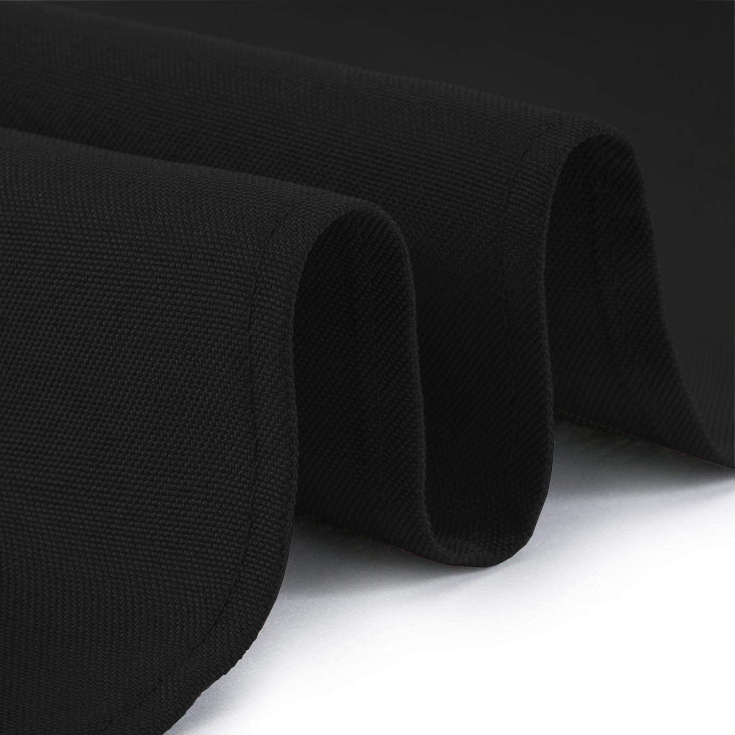 Foto 4 pulgar | Juego De Manteles Wealuxe, Rectángulo Negro, 60 X 126 Pulgadas, Paquete De 2 - Venta Internacional.