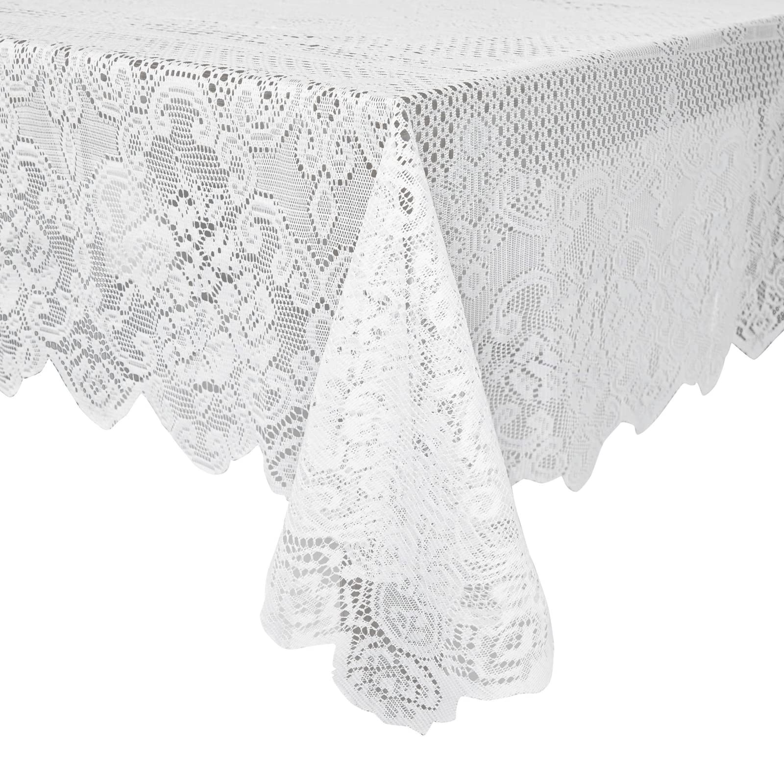 Foto 2 pulgar | Mantel Juvale De Encaje Blanco Para Mesas Rectangulares 152 X 246 Cm - Venta Internacional.