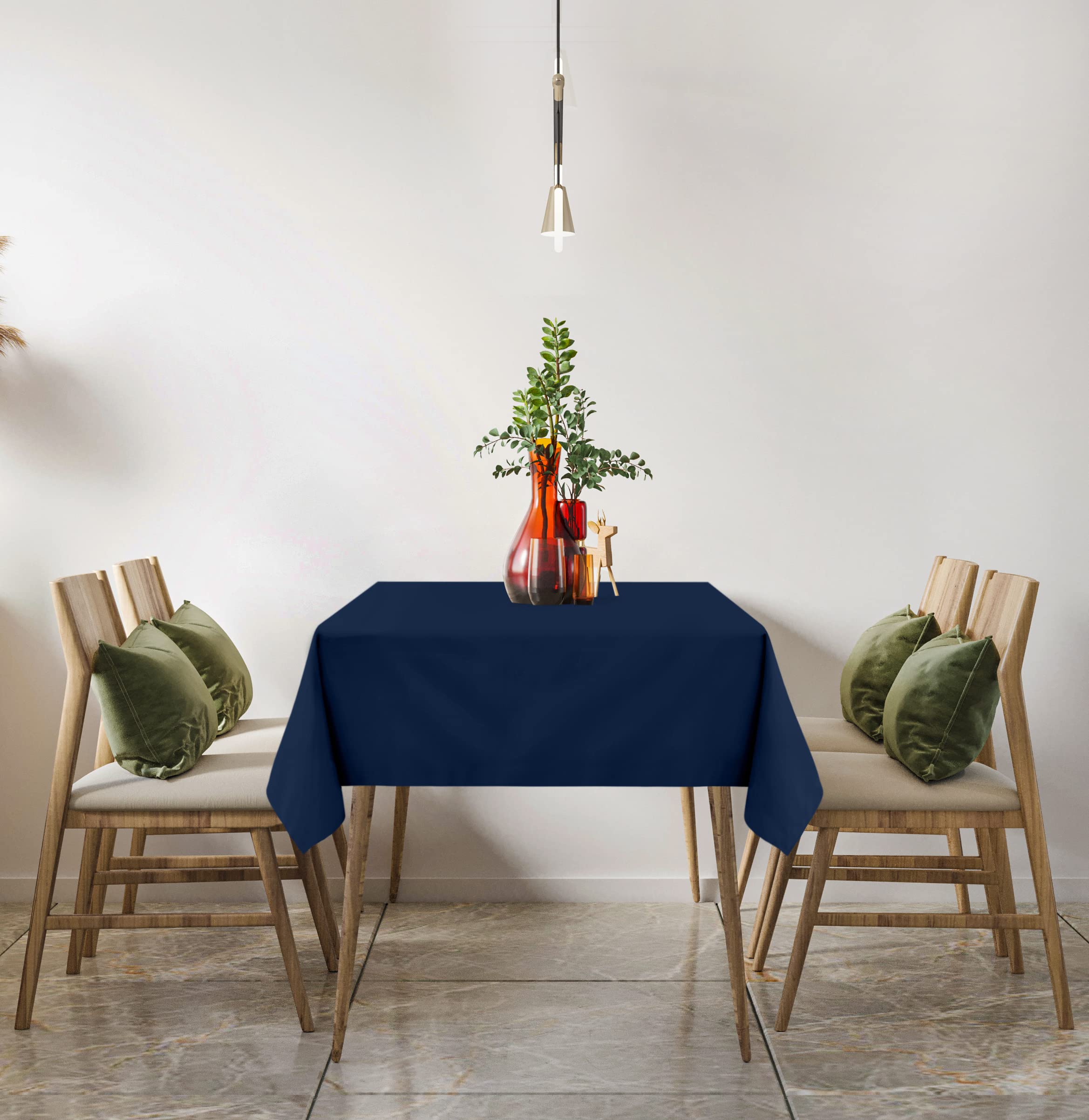 Foto 6 | Mantel Cuadrado Utopia Kitchen, 54 X 54 Pulgadas, Azul Marino, Paquete De 2 - Venta Internacional.