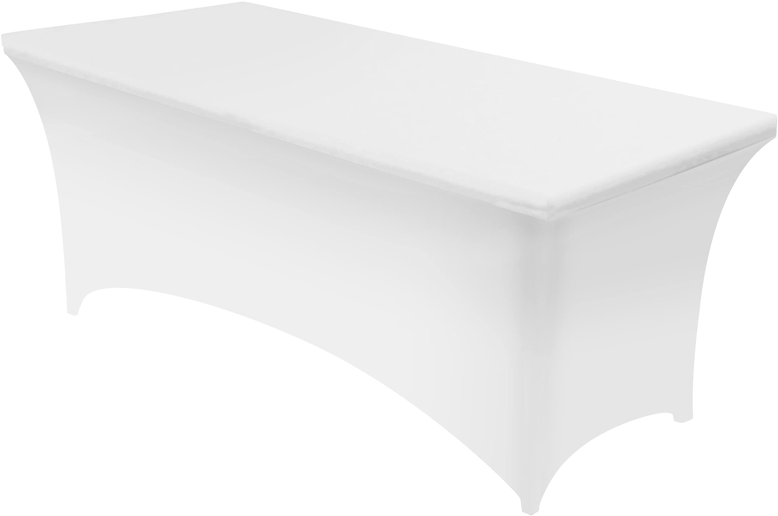 Foto 2 pulgar | Mantel Utopia Kitchen De 4 Pies De Spandex [1 Paquete, Blanco] 200 G/m² - Venta Internacional.