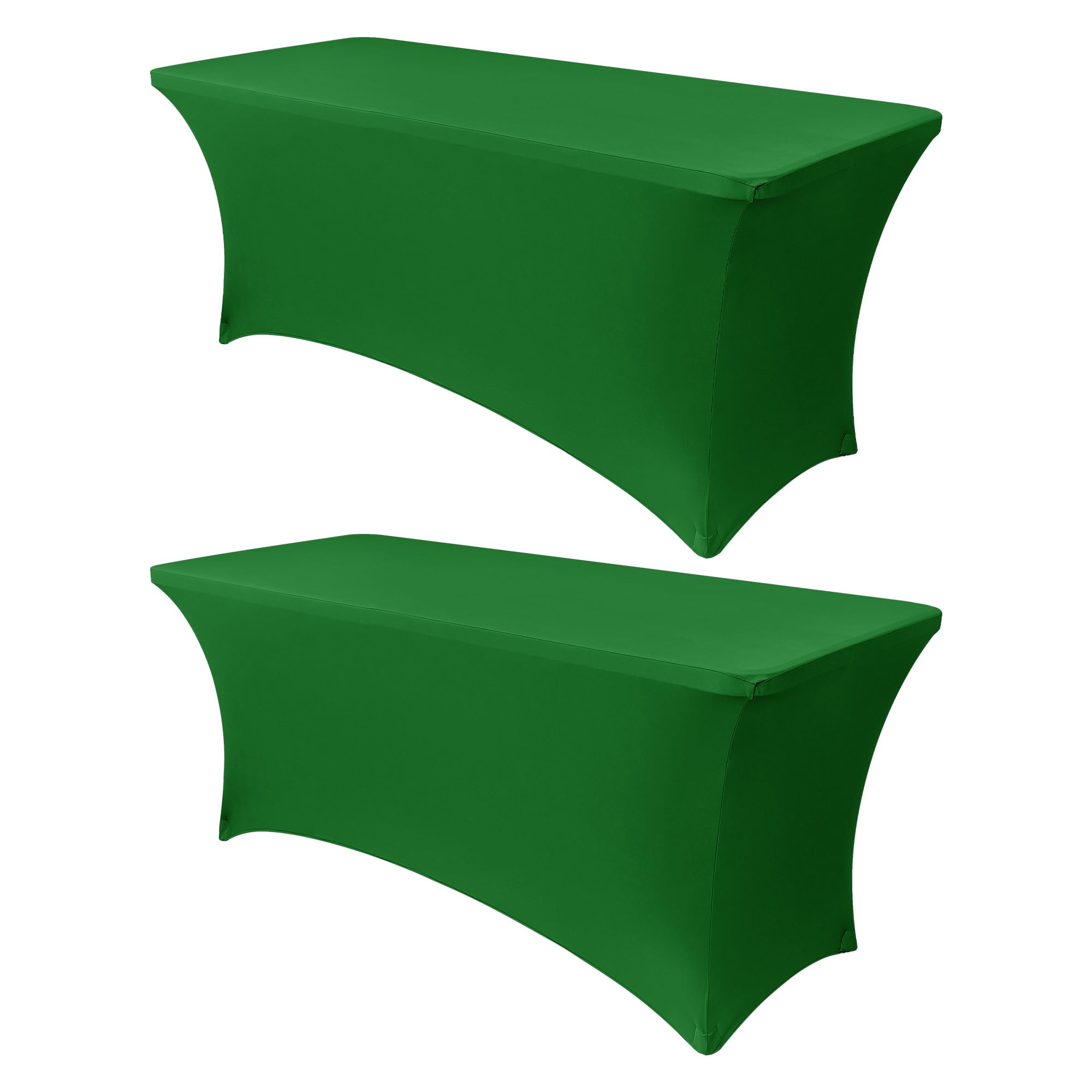 Foto 1 | Mantel Obstal Stretch Spandex De 6 Pies, Color Verde Esmeralda, 2 Unidades - Venta Internacional.