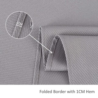 Foto 6 | Mantel para Mesa Gris Maxmill 140 x 180 cm-Venta Internacional