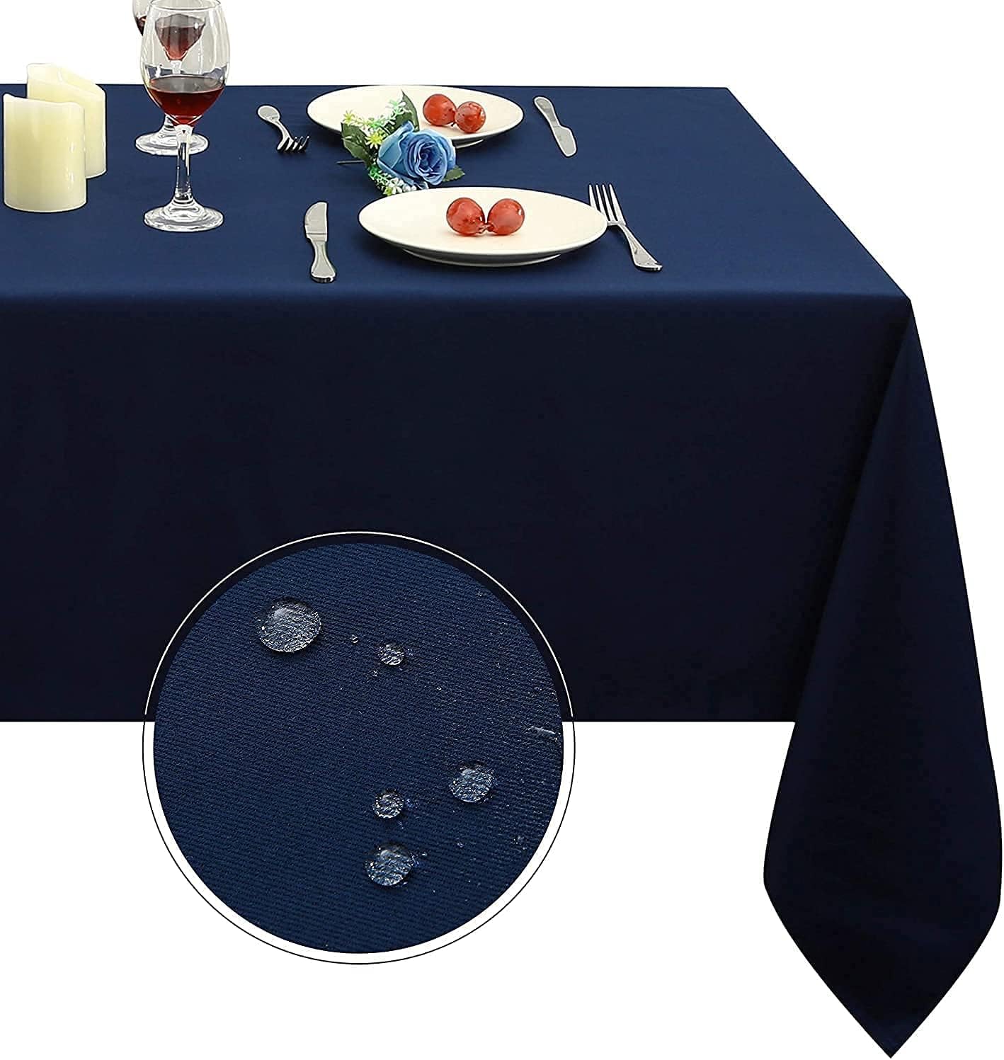Foto 2 | Mantel Azul Marino Obstal 150 x 300 cm - Venta Internacional
