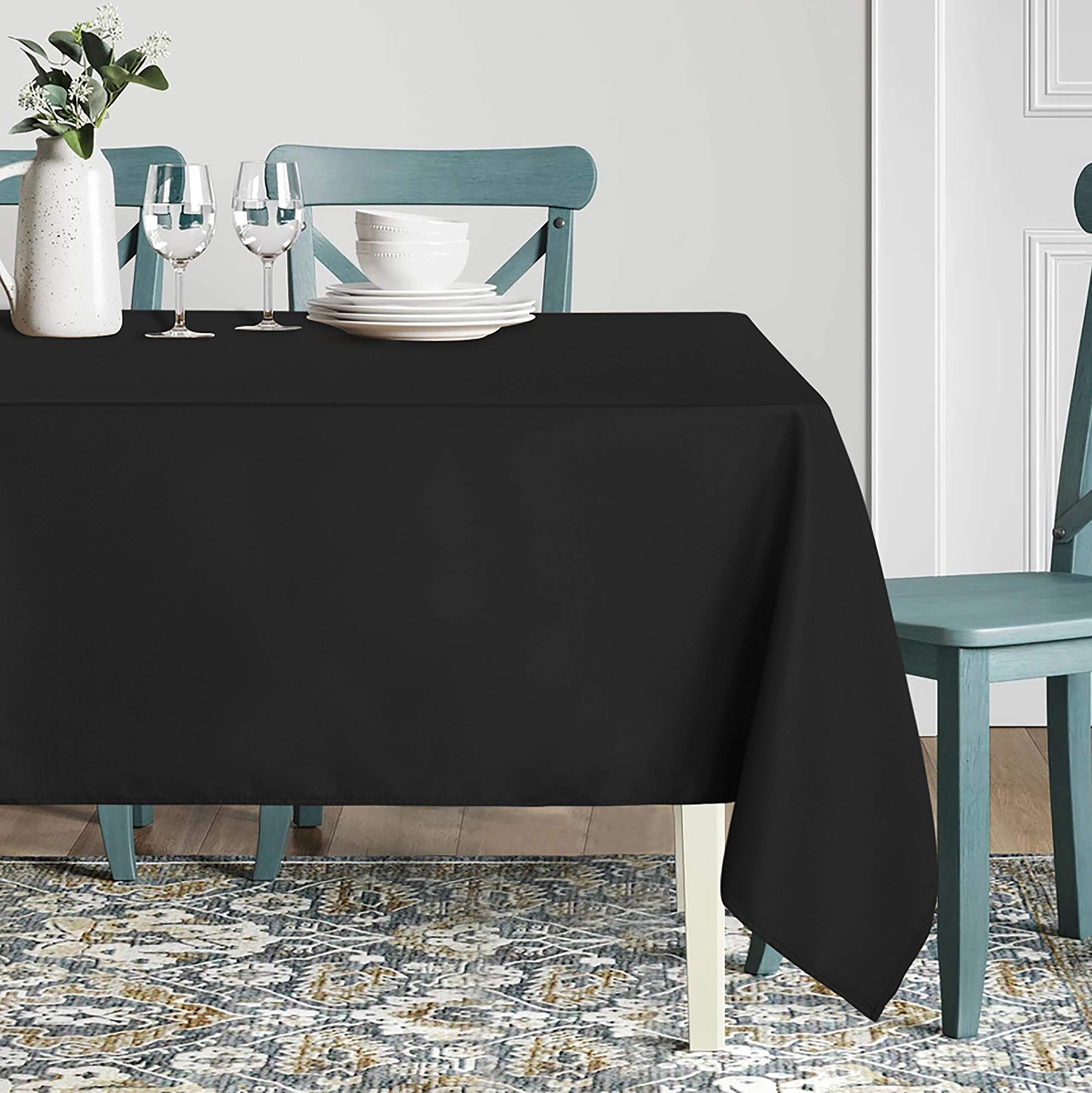 Mantel Negro Sancua 137 x 198 cm - Venta Internacional