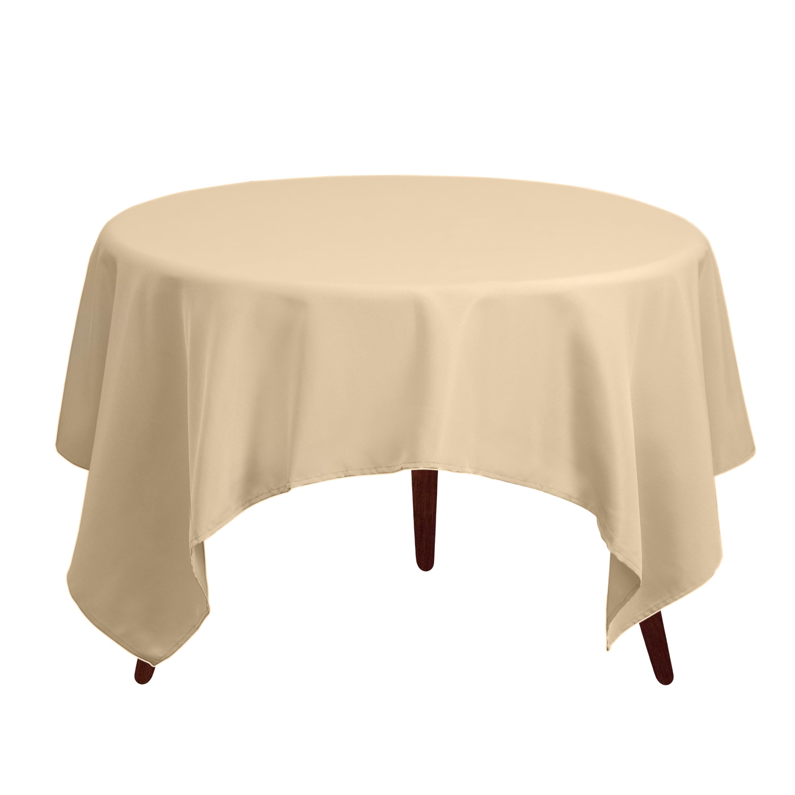 Foto 2 | Mantel Cuadrado de Poliéster Beige 70 x 70 cm -Venta Internacional