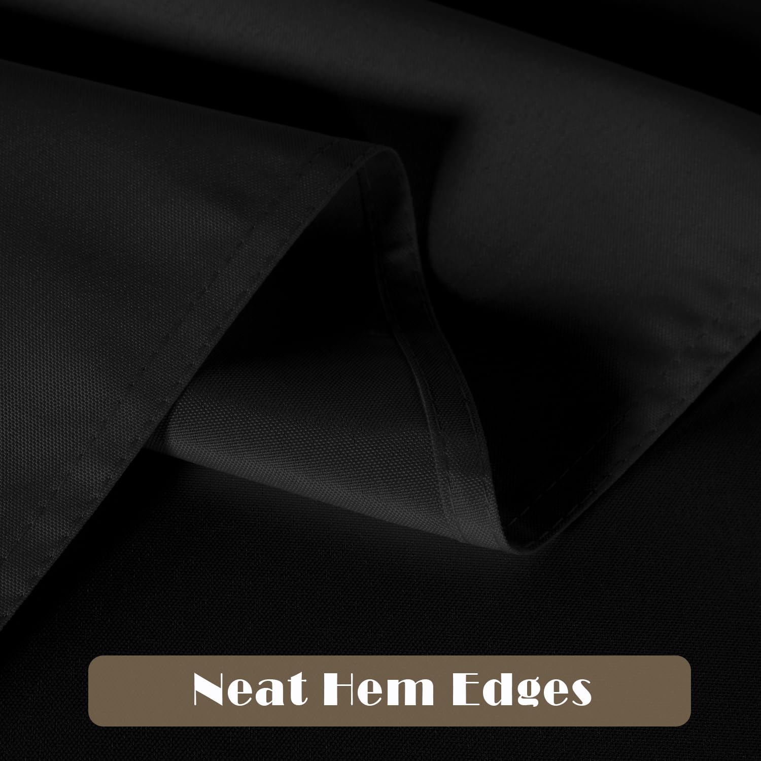 Foto 3 pulgar | Mantel para Mesa Negro Sancua 6 Piezas-Venta Internacional
