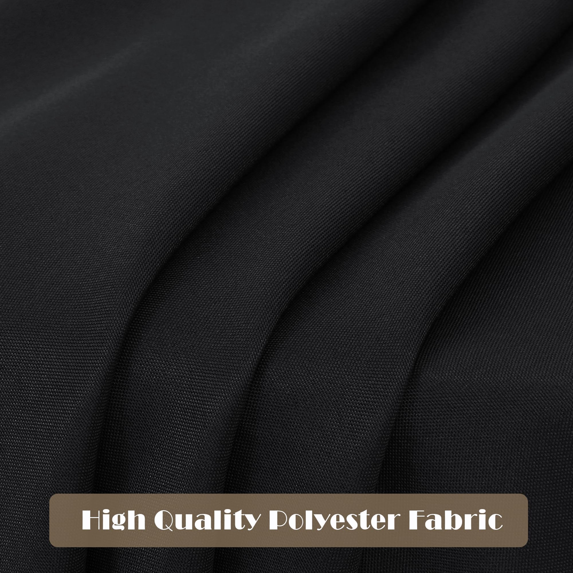 Foto 3 | Mantel para Mesa Negro Sancua 6 Piezas-Venta Internacional