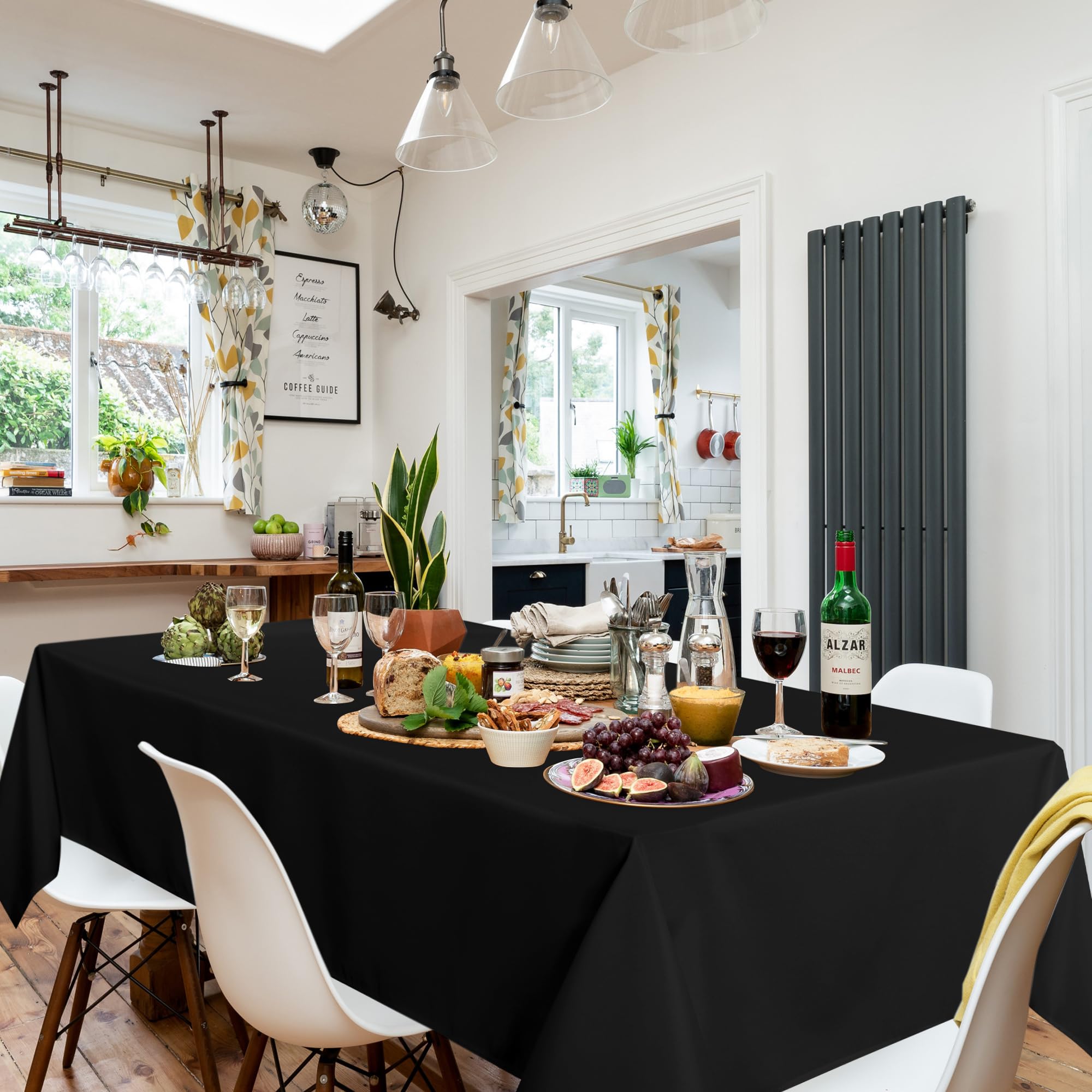 Foto 5 pulgar | Mantel para Mesa Negro Sancua 6 Piezas-Venta Internacional