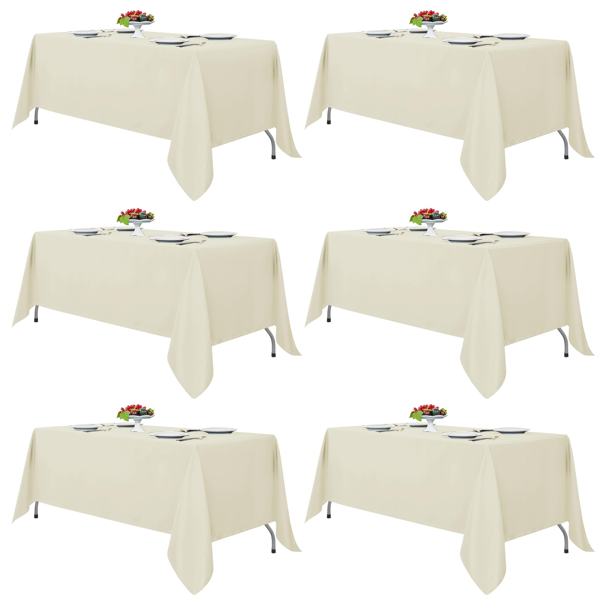 Mantel Fitable Marfil 6 Piezas - Venta Internacional