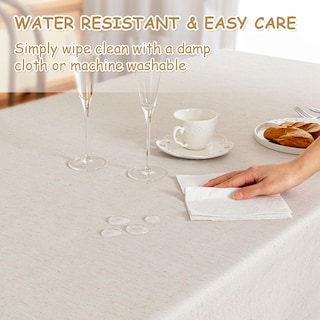 Foto 4 | Mantel para Mesa Beige Mysky Home 152 X 305 cm - Venta Internacional