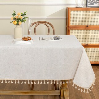 Foto 1 | Mantel para Mesa Beige Mysky Home 152 X 259 cm - Venta Internacional