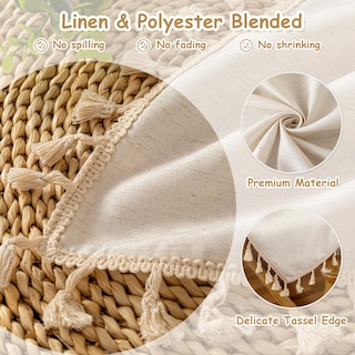 Foto 3 | Mantel para Mesa Beige Mysky Home 152 X 259 cm - Venta Internacional