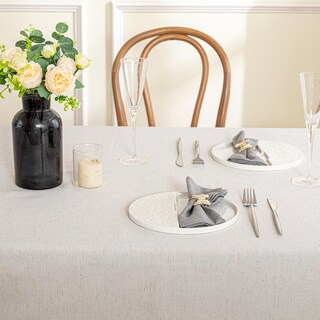 Foto 6 | Mantel para Mesa Beige Mysky Home 152 X 259 cm - Venta Internacional