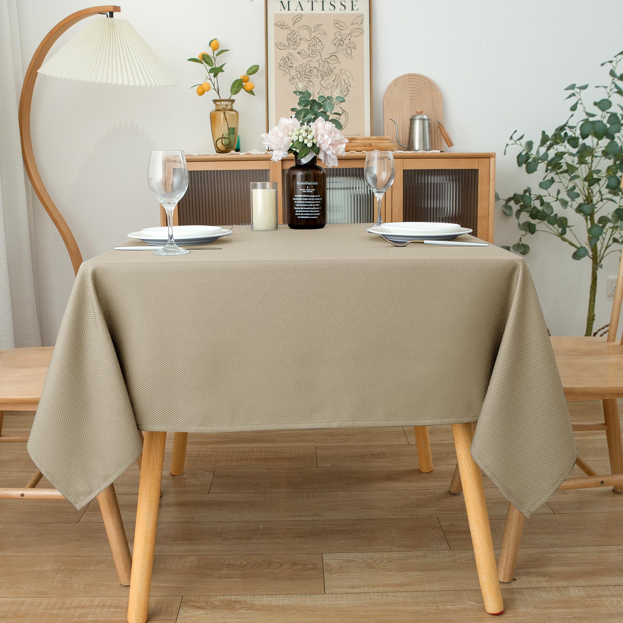 Foto 2 pulgar | Mantel para Mesa Beige Biscaynebay 137 x 137 cm - Venta Internacional