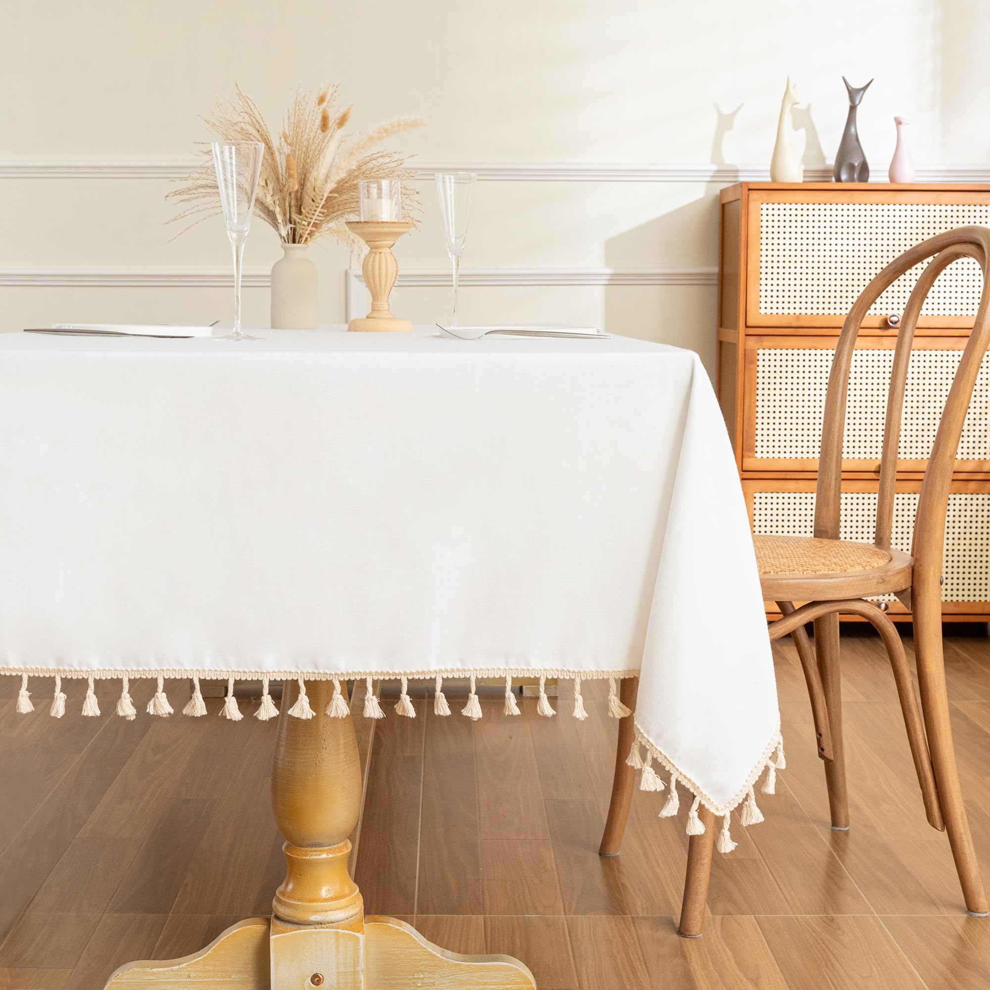 Foto 3 pulgar | Mantel para Mesa Blanco Mysky Home 140 X 220 cm - Venta Internacional