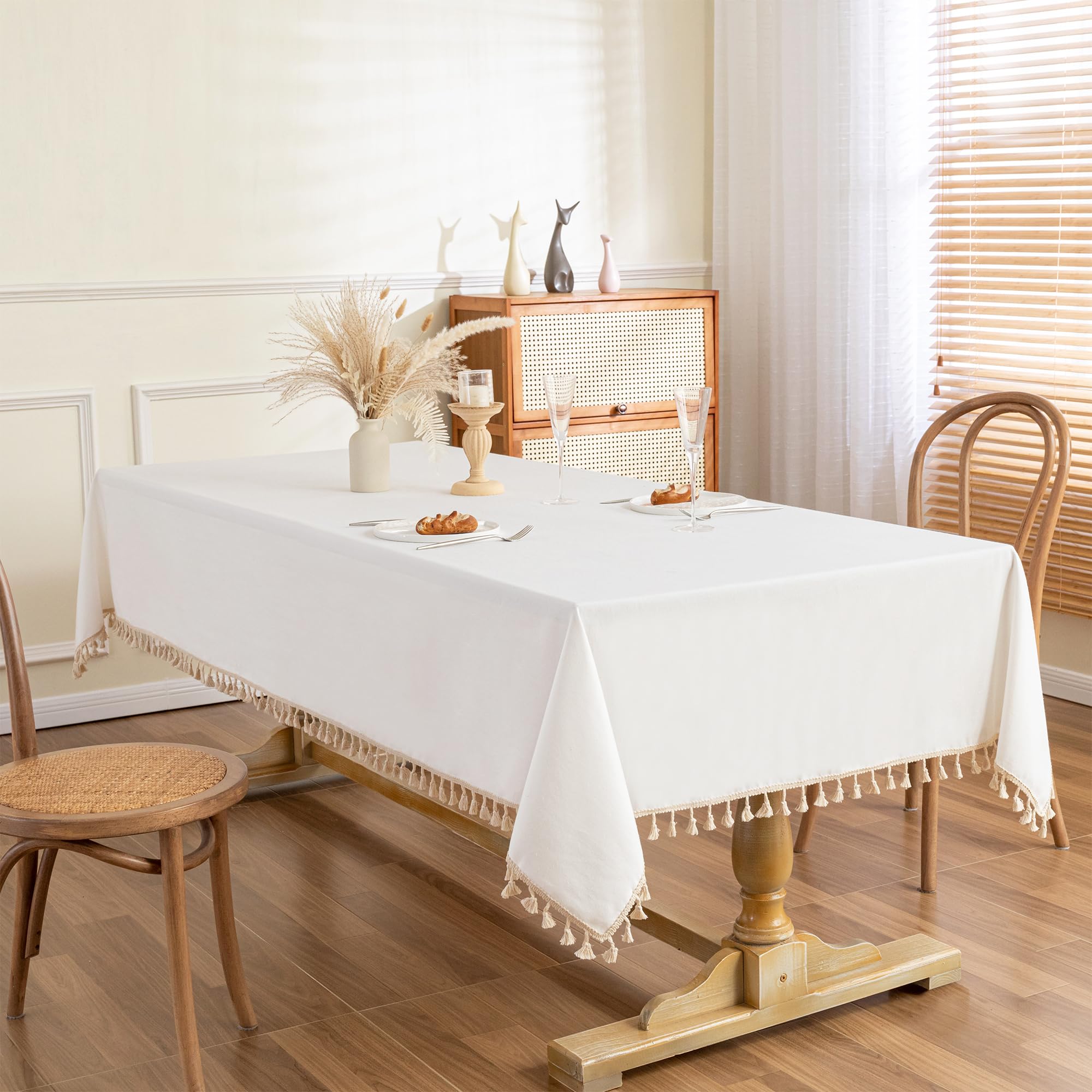 Foto 5 | Mantel para Mesa Blanco Mysky Home 140 X 220 cm - Venta Internacional