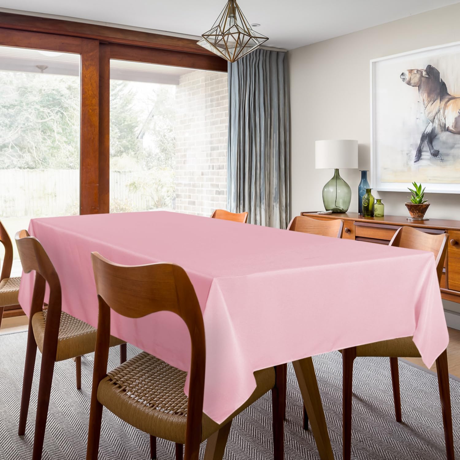 Foto 4 pulgar | Mantel para Mesa Rosa Sancua 2 Piezas-Venta Internacional