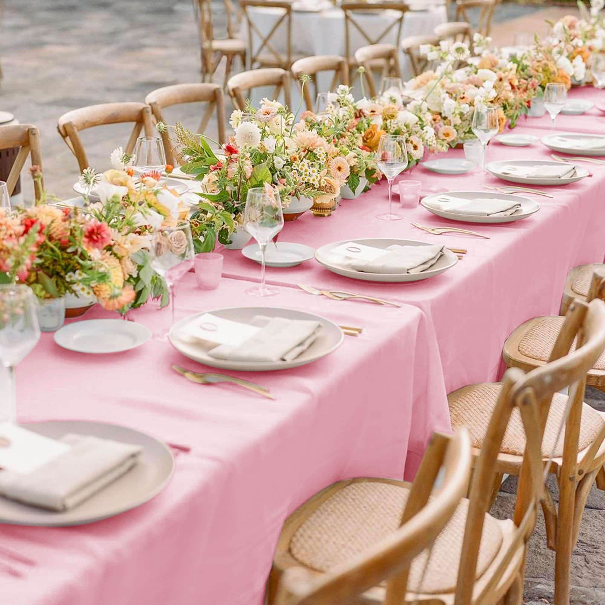 Foto 5 pulgar | Mantel para Mesa Rosa Sancua 2 Piezas-Venta Internacional