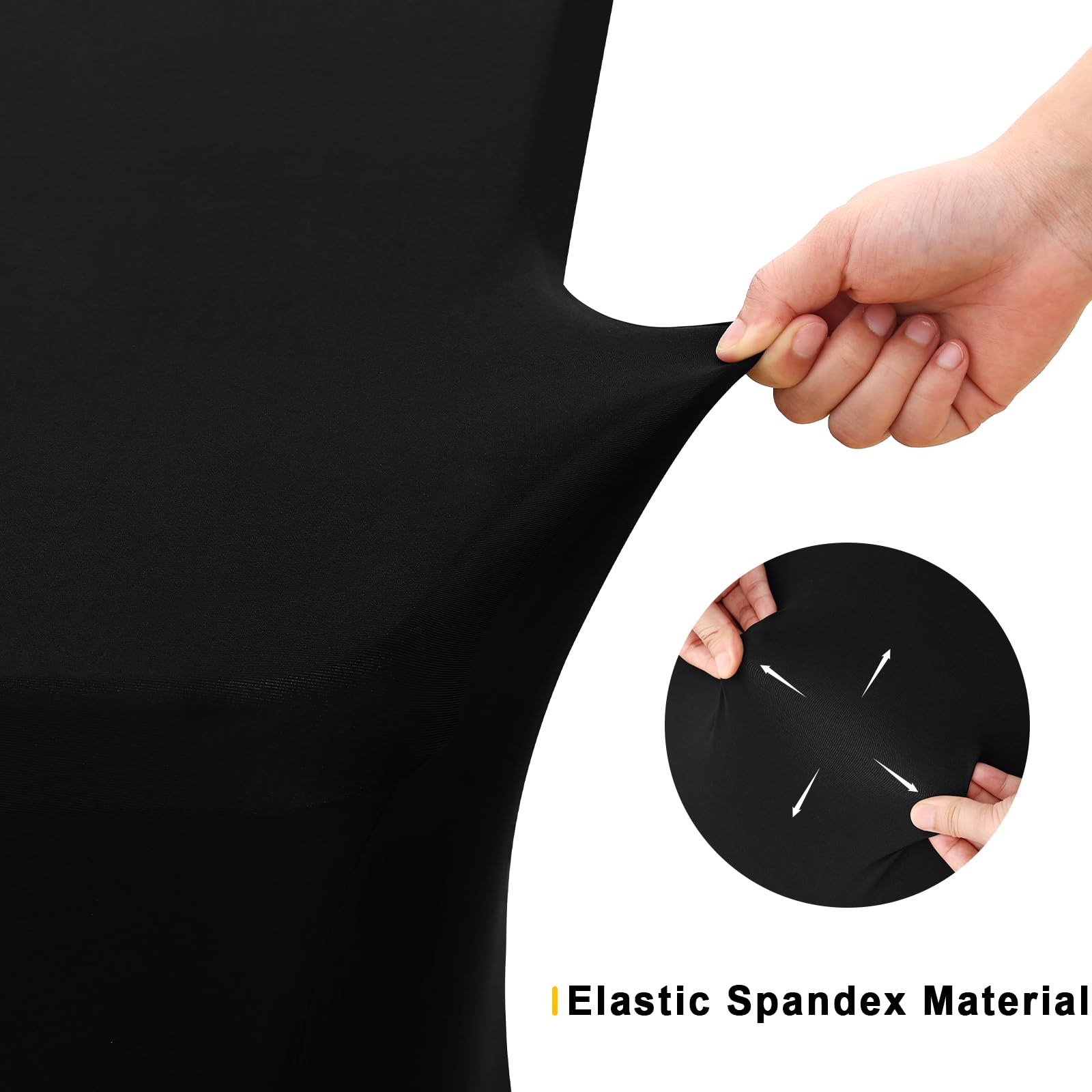 Foto 4 | Mantel Smiry 8 Pies Negro - Venta Internacional