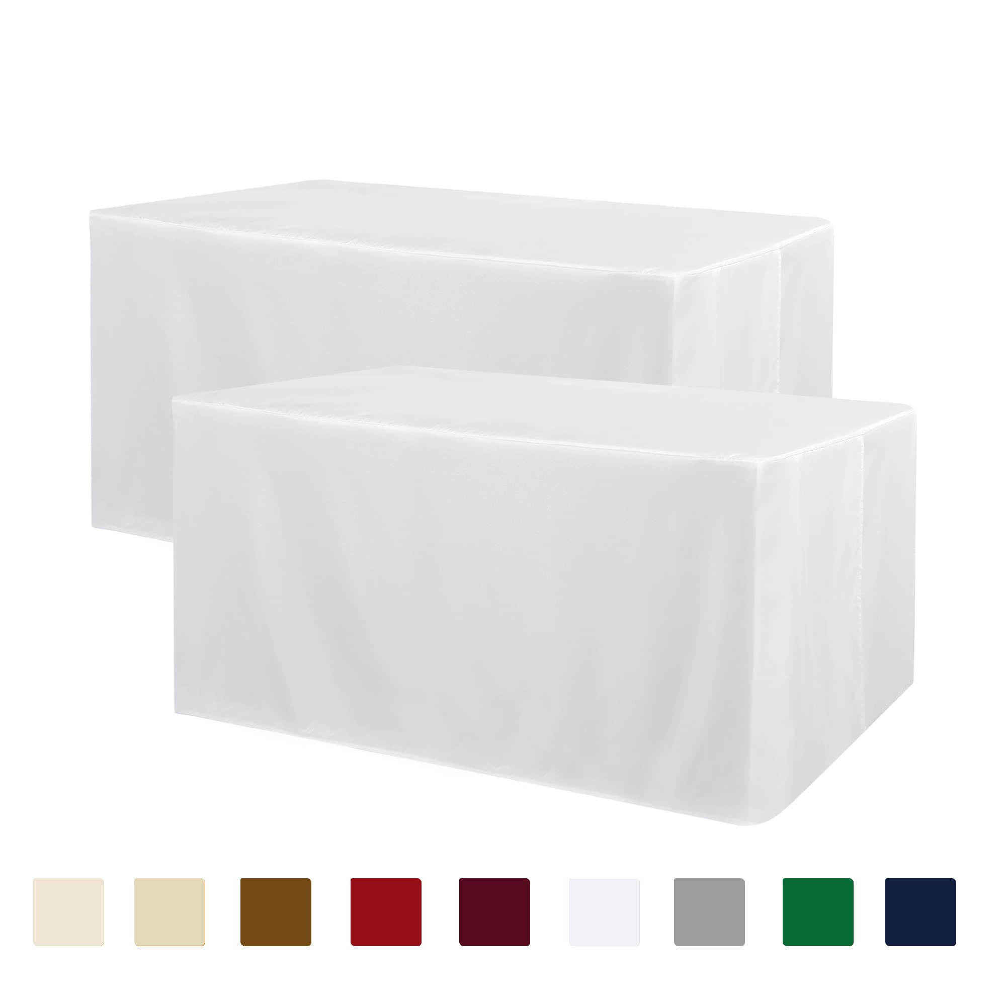 Foto 3 pulgar | Mantel para Mesa Blanco Obstal 77 x 183 cm 2 Piezas - Venta Internacional