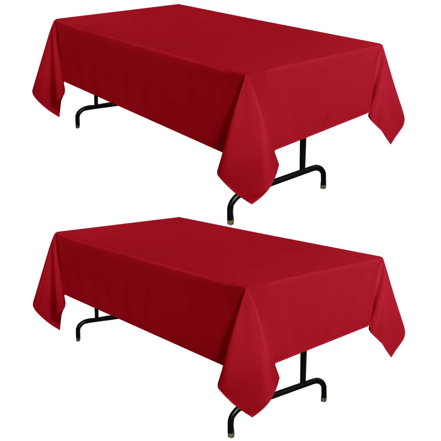 Foto 3 pulgar | Mantel para Mesa Roja Sancua 152 X 259 cm 2 Piezas - Venta Internacional