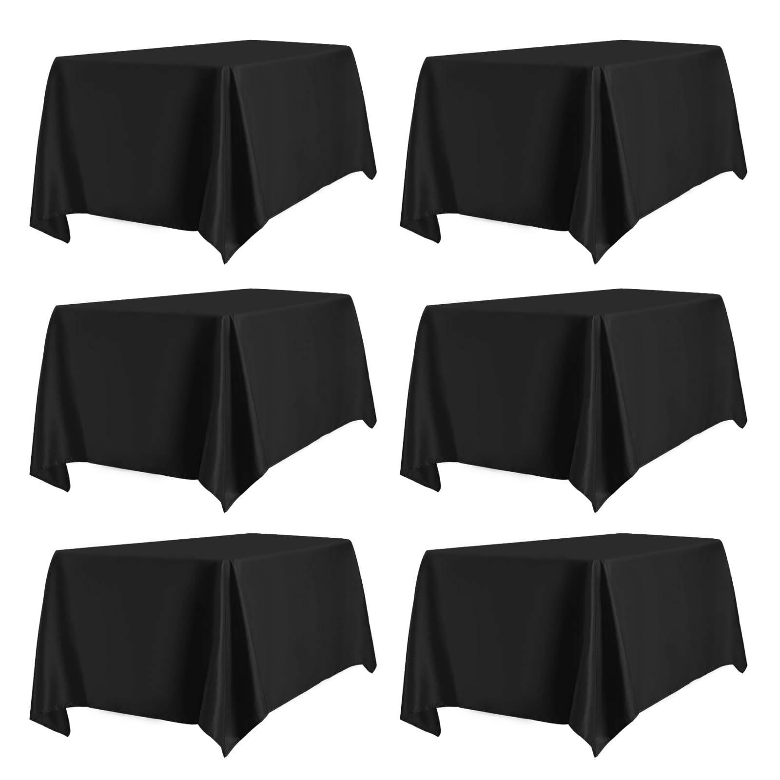 Foto 2 pulgar | Mantel para Mesa Negro PureFit 152 x 259 cm 6 Piezas - Venta Internacional