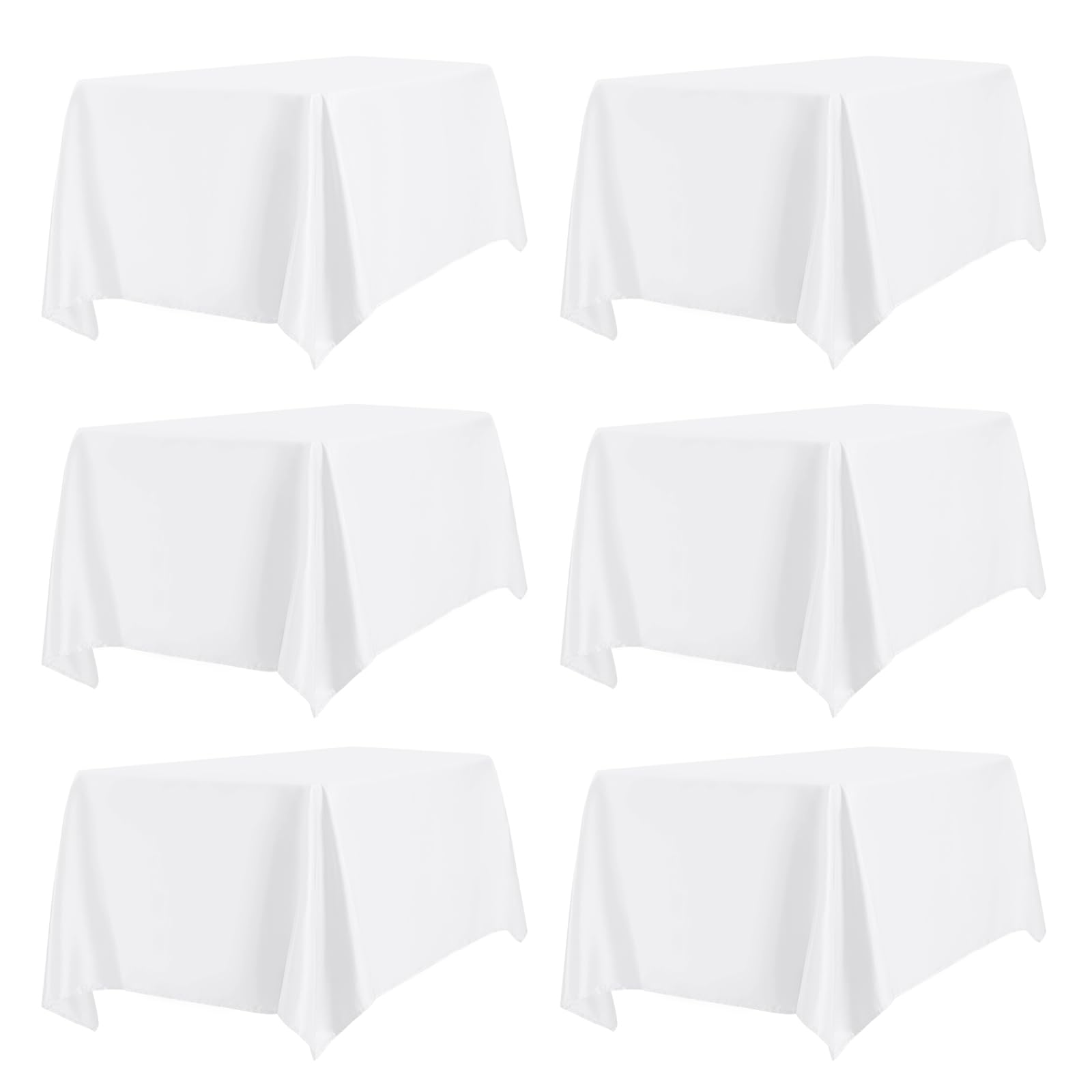 Foto 2 pulgar | Mantel para Mesa Blanco Purefit 6 Piezas-Venta Internacional