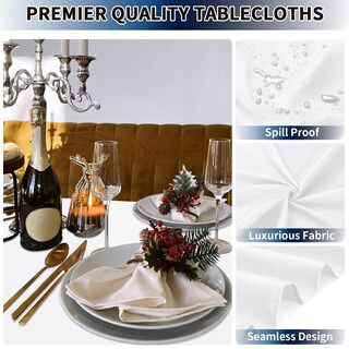 Foto 2 | Mantel para Mesa Blanco Purefit 6 Piezas-Venta Internacional