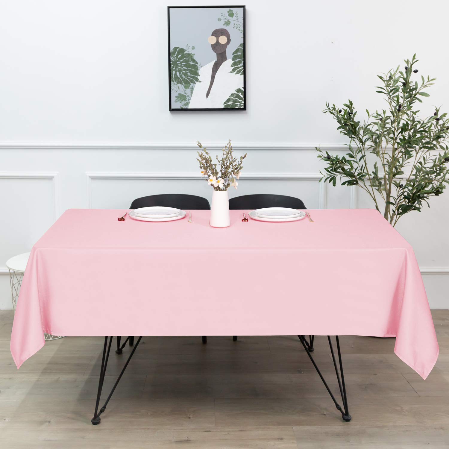 Mantel Sancua Rectangular 152x305 Cm Rosa - Venta Internacional